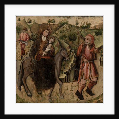 The Flight into Egypt by German School