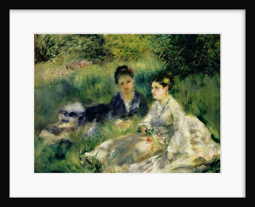Two Women in the Park, 1875 by Pierre Auguste Renoir