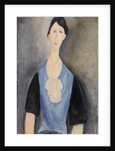 Woman in Blue by Amedeo Modigliani