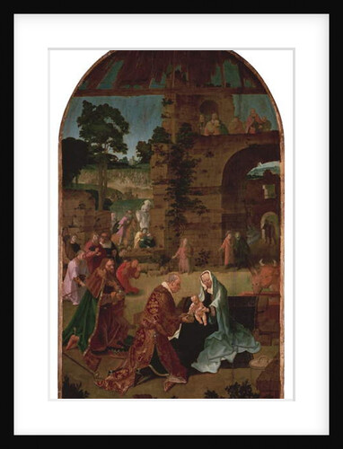 The Adoration of the Magi Triptych, c.1510 by Lucas van Leyden