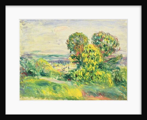 Green Trees, 1890 by Pierre Auguste Renoir