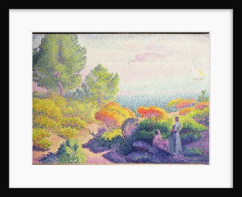 Landscape with Two Women, 1895 by Henri-Edmond Cross