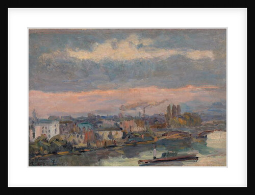 Along the Seine, before 1926 by Albert-Charles Lebourg