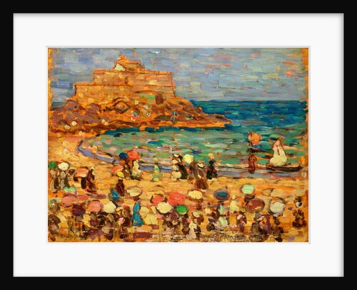 Seascape at St. Malo by Maurice Brazil Prendergast