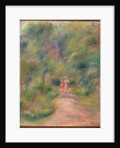 Two Figures in a Lane, 1906 by Pierre Auguste Renoir