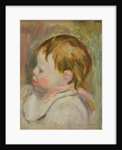 Head of a Baby by Pierre Auguste Renoir