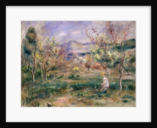 Orchard in Spring by Pierre Auguste Renoir