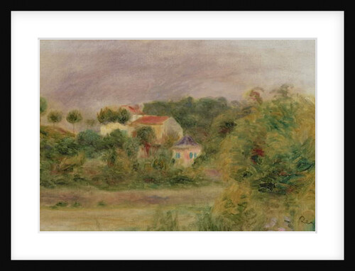 Houses in the Park by Pierre Auguste Renoir