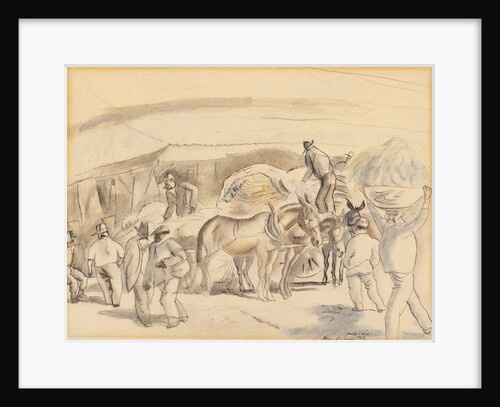 Harvesters, 1917 by Jules Pascin