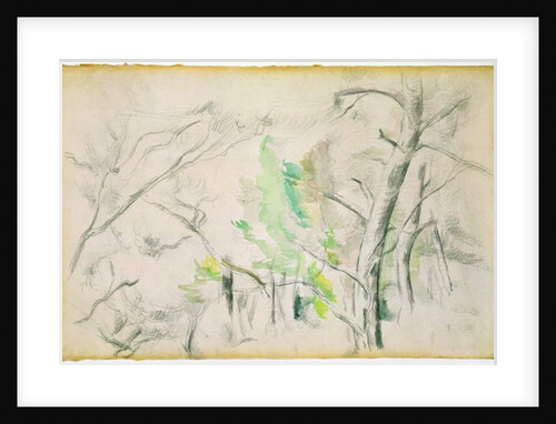 Woodside by Paul Cezanne