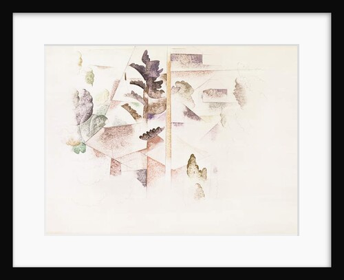 Bermuda, Trees and Architecture, c.1917 by Charles Demuth