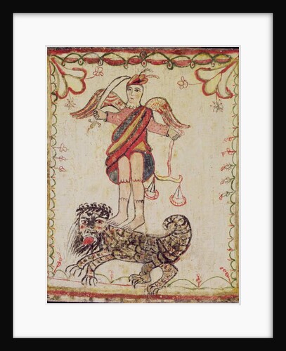 St. Michael and the Dragon by School American