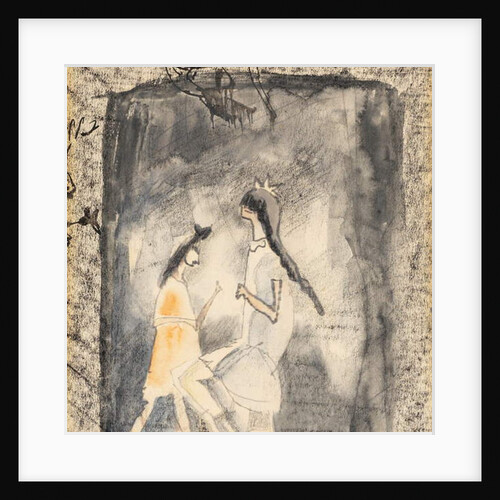 Two Young Girls by Jules Pascin
