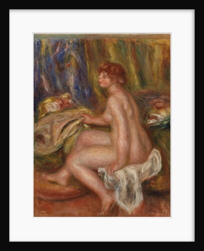 Seated Nude in Room, 1917 by Pierre Auguste Renoir