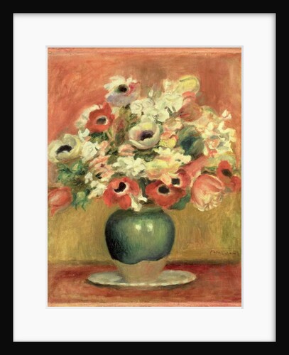 Anemones, c.1885 by Pierre Auguste Renoir