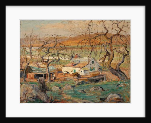 Landscape with Gnarled Trees by Ernest Lawson