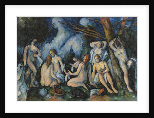 Large Bathers, 1895-1906 by Paul Cezanne
