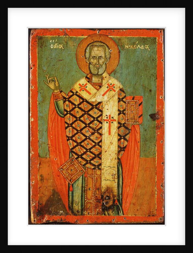 Saint Nicholas by Greek School