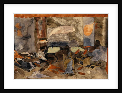 Death of Countess Gerschutz 'Lulu' by Charles Demuth