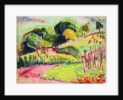 Landscape with Hills by Alfred Henry Maurer