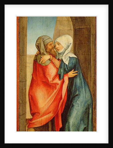 Meeting of Joachim and Anne by Hans Suess Kulmbach