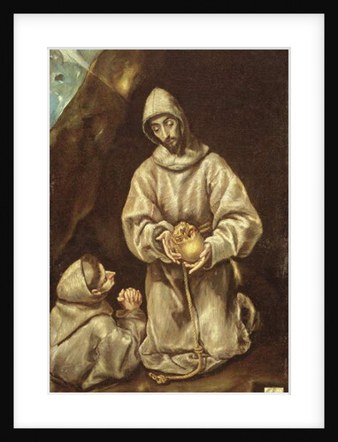 Monk in Meditation by El Greco