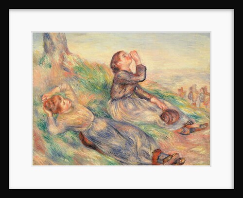 Grape Gatherers Resting, 1884 by Pierre Auguste Renoir