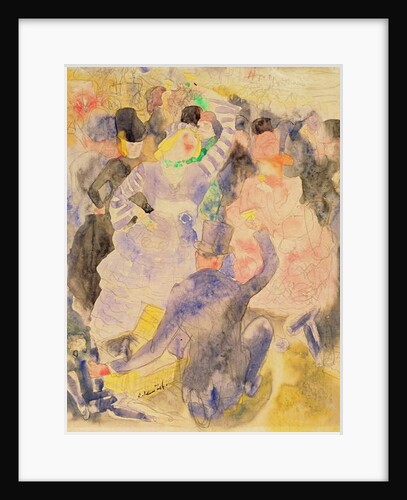 Drawing for Zola's Nana, 1915-16 by Charles Demuth
