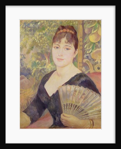 Woman with a Fan, 1886 by Pierre Auguste Renoir