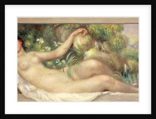Reclining Nude c.1895-97 by Pierre Auguste Renoir