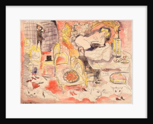 Zola's Nana, 1910 by Charles Demuth