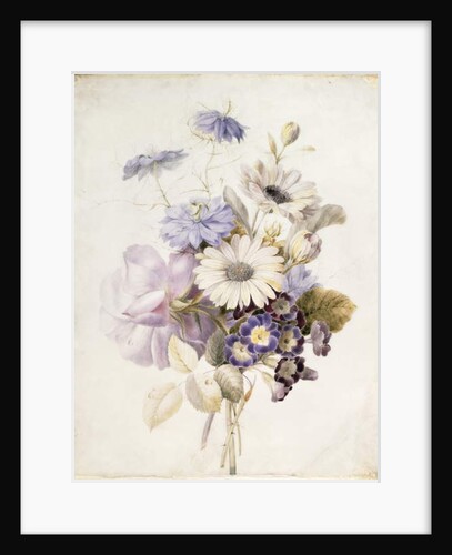 Flowers with Daisies, 1840 by French School