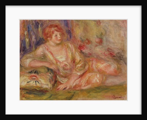 Reclining Odalisque by Pierre Auguste Renoir