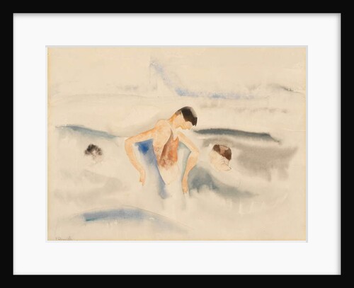 Three Figures in Water by Charles Demuth