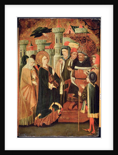 The Sanctification of a Woman by Spanish School