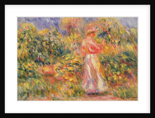 Woman in a Landscape, 1916 by Pierre Auguste Renoir