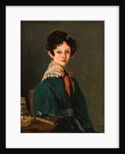 Mme Lemaistre by Jean Baptiste Camille Corot