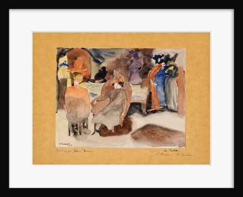 Zola's Nana, 1915 by Charles Demuth