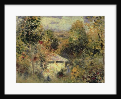 House in the Woods, 1875 by Pierre Auguste Renoir