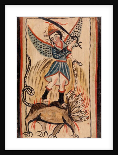 Archangel Saint Michael, c. 1840 by Jose Rafael Aragon