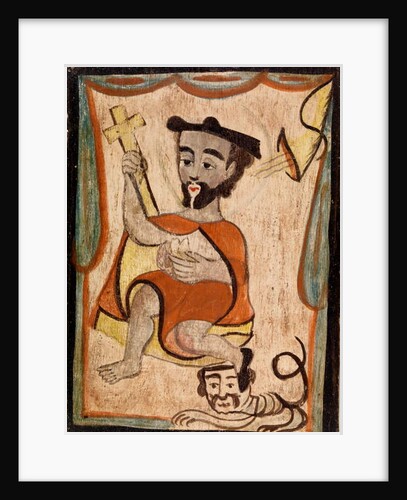 St. Jerome and a Lion by School American