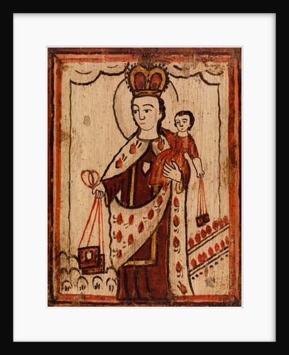 Our Lady of Mount Carmel, c. 1830 by Jose Rafael Aragon