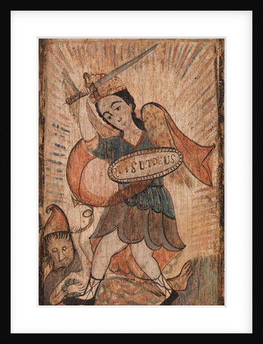 Saint Michael, c. 1840 by Jose Rafael Aragon