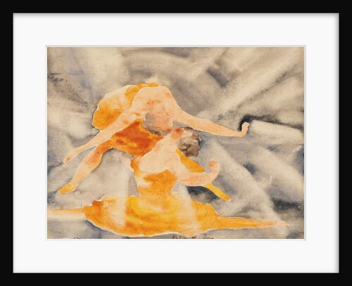 Two Women Acrobats, 1916 by Charles Demuth