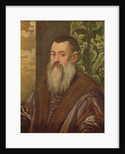 Portrait of a Venetian Senator by Jacopo Robusti Tintoretto