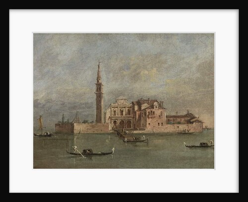 Venetian Church by Francesco Guardi