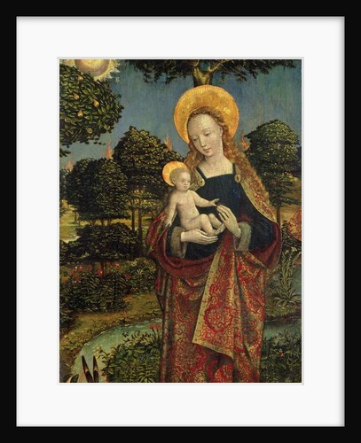 Madonna and Child in a Landscape, 1470 by German School