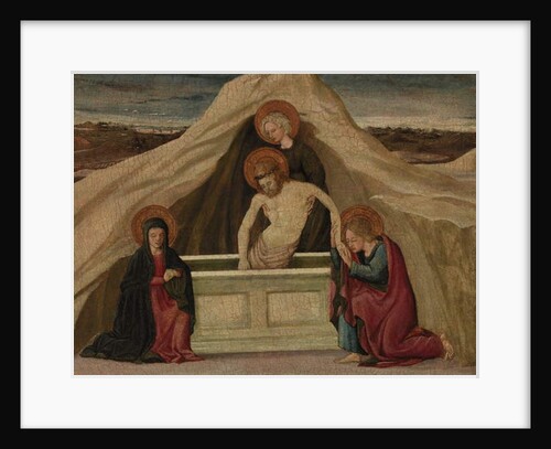 Entombment by Domenico Veneziano