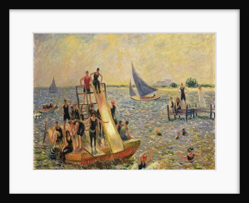 The Float, or The Raft by William James Glackens
