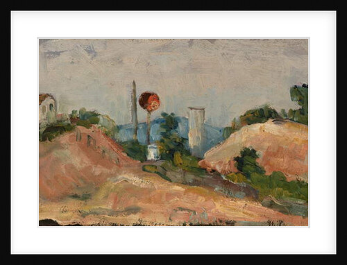 Railroad Cut, 1867–68 by Paul Cezanne